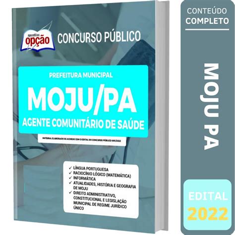 Apostila Prefeitura Moju Pa Agente Comunit Rio De Sa De Solu O