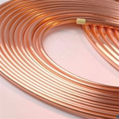 Astm B Seamless Pancake Coil Copper Pipe Tubing For Air Conditioner