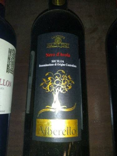 Cantine Paolini Alberello Nero D Avola Vivino US