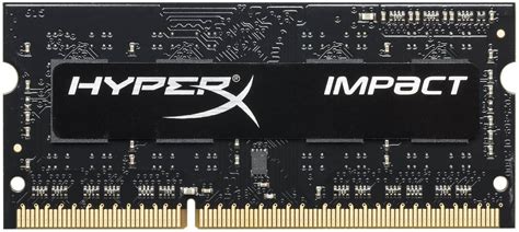 Оперативна пам ять HyperX SODIMM DDR3L 1600 4096MB PC3L 12800 Impact