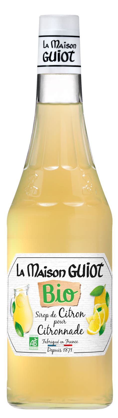 Sirop De Citron Pour Citronnade La Maison Guiot