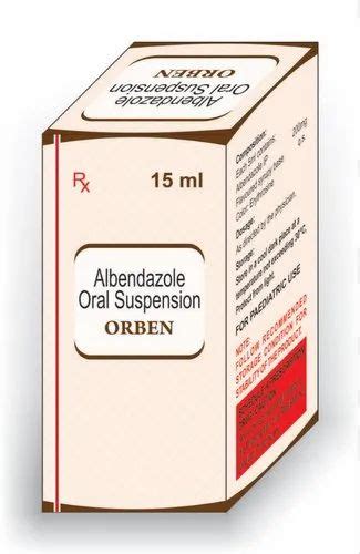 Orben Albendazole Oral Suspension At Best Price In Ahmedabad