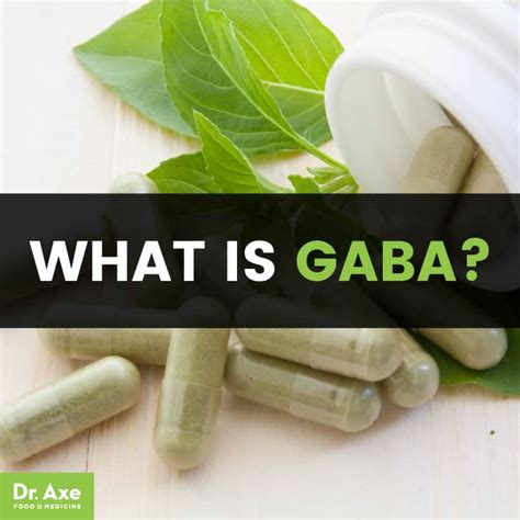 Gaba Gamma Aminobutyric Acid Uses Benefits And Risks Dr Axe