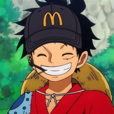 One Piece Series Luffy Chopper Mcdonald S Mcdonalds Mcdonald Mcd Happy