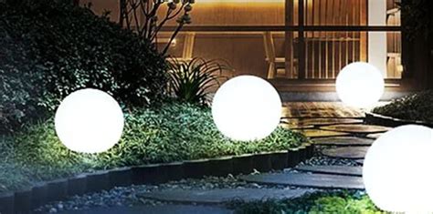 Sphere Lights For Outdoor Landscaping Charm To Your Backyard