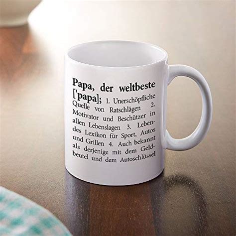 Definition Tasse F R Papa Weltbester Vater Kaffeebecher