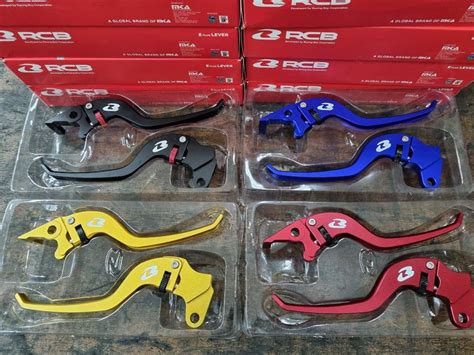 Rcb Adjustable Levers Motorcycles Motorcycle Accessories On Carousell