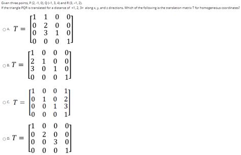 Solved Identify The Transformation From Abcd To A B C D In Chegg