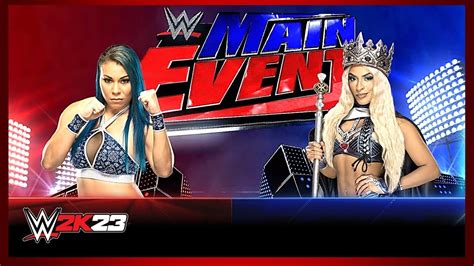 Michin Mia Yim Vs Queen Zelina Wwe K Youtube