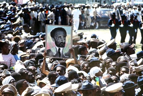 Haile Selassie In Jamaica Color Photos From A Rastafari Milestone