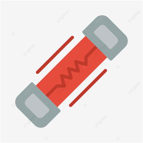 Fuse Flat Icon Vector Electric Fuse Electricity Electric Png And