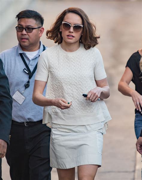 Daisy Ridley Arrives At Jimmy Kimmel Live 11232015 Hawtcelebs