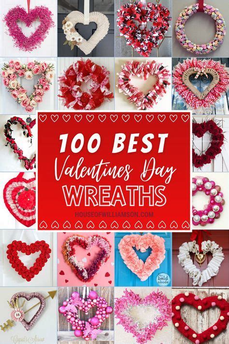 Diy Valentine Wreath Ideas That Are Easy And Beautiful Artofit