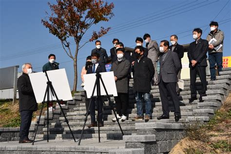 경산시의회 산업·건설위 행정·사회위 주요사업장 현장 점검