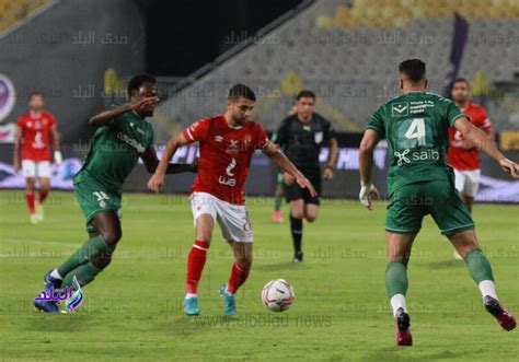 الشوط الأول شباب الأهلي يتقدم على الاتحاد السكندري 2 0