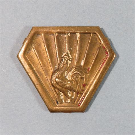 Insigne Militaire Francais Du Corps Expeditionnaire Francais En Italie