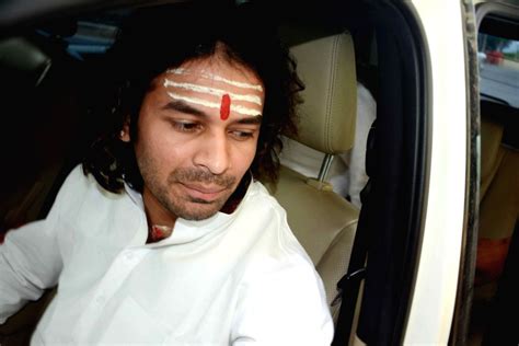 Tej Pratap Yadav Spotted With A New Look In Mathura