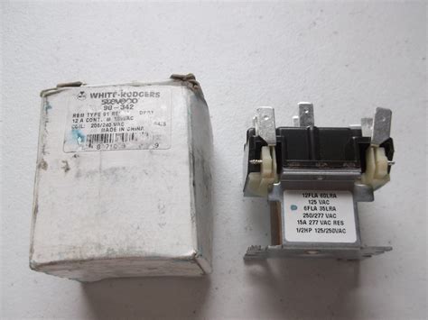 White Rodgers 90 342 Relay 12a 125v New In Original Box General