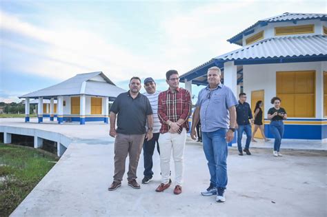 Governador Gladson Cameli Vistoria Obra De Urbaniza O Da Alameda Das