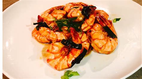 Black Tiger Shrimp Recipe Delicious Youtube