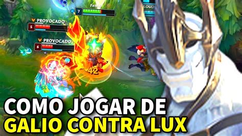 COMO JOGAR DE GALIO GALIO NÃO DEIXOU MONO RAKAN E MONO XAYAH 3