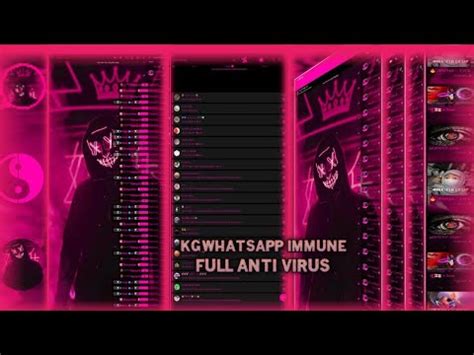 Whatsapp Inmune Mods Kgwhtsapp Unclone Clone Youtube