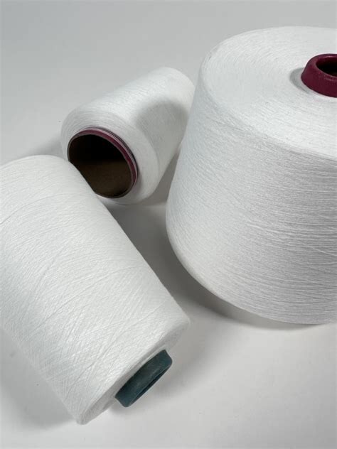 Wholesale Ne S Polyester Ring Spun Yarn Virgin Raw White Aa Grade