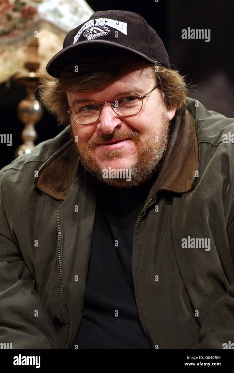 American Film And Documentary Maker And Author Michael Moore At The