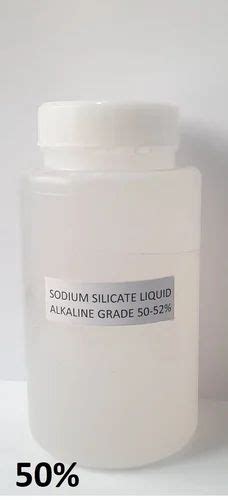 50 Liquid Alkaline Sodium Silicate At 17 Kg Alkaline Sodium