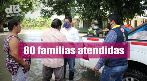 Familias damnificadas por la inundación en Puerto Colombia recibieron