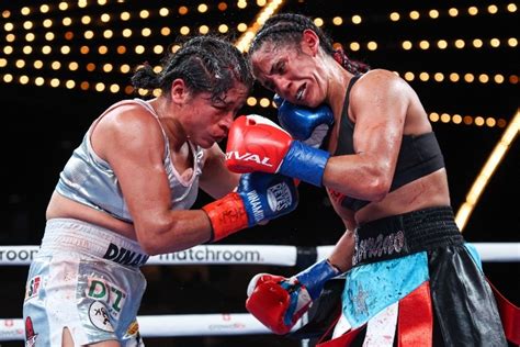 Photos Amanda Serrano Beats Erika Cruz In Bloody War Becomes