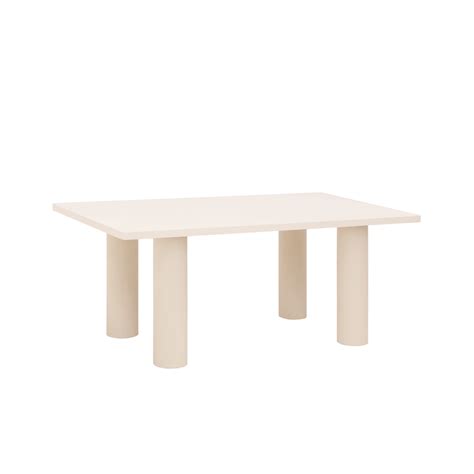 Table De Salle Manger Luc A X Blanc Decowood