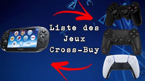 Liste des jeux PS Vita Cross Buy PS3 PS4 PS5 Planète Vita