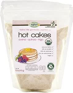 Enature Harina Hot Cakes Con Avena Quinoa Trigo G Amazon Mx Alimentos Y Bebidas