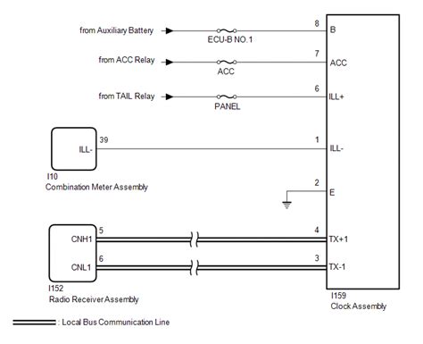 Lexus Nx System Diagram Clock System