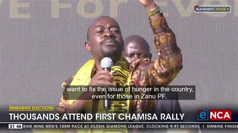 Zimbabwe Elections Thousands Attend First Chamisa Rally Zimbabwe