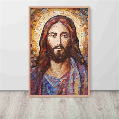 The Son Of God Jesus Christ Mosaic Christvisionsstore