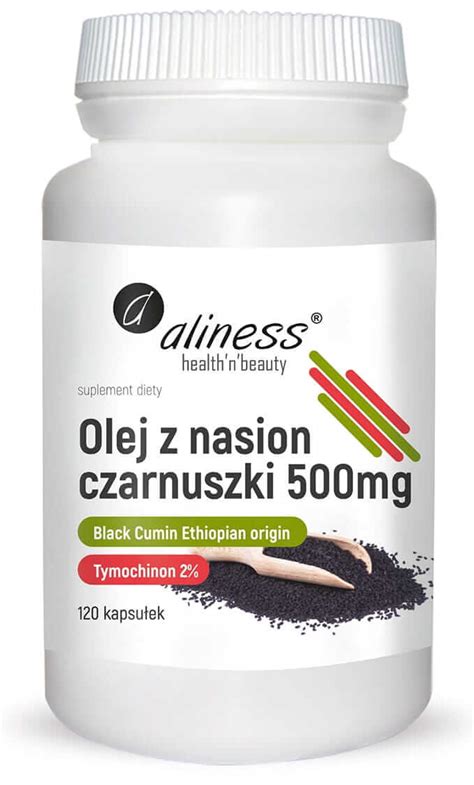 ALINESS Olej Z Nasion Czarnuszki 2 500 Mg 120 Kaps