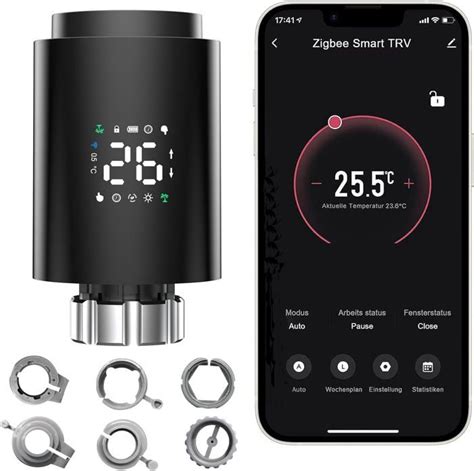 T Te Thermostatique Connect E Vanne De Radiateur Intelligente Avec