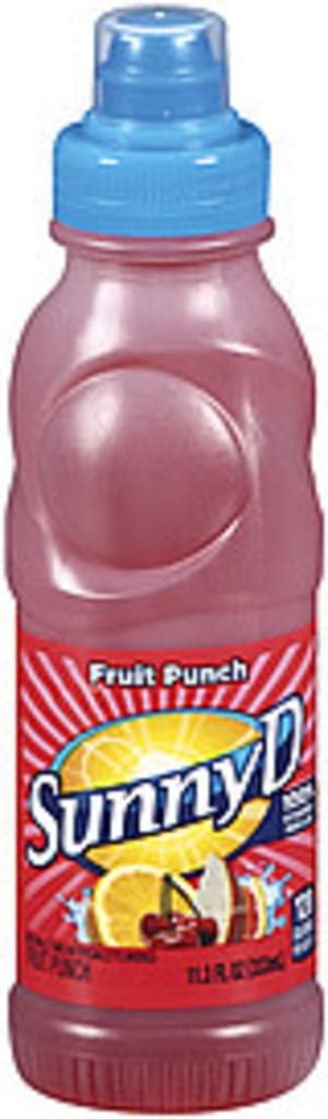 Sunny D Fruit Punch 113 Oz Nutrition Information Innit