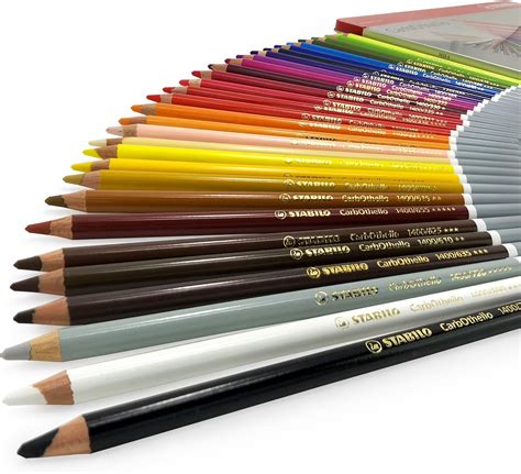 Stabilo Carbothello Chalk Pastel Colouring Pencils T Tin 36