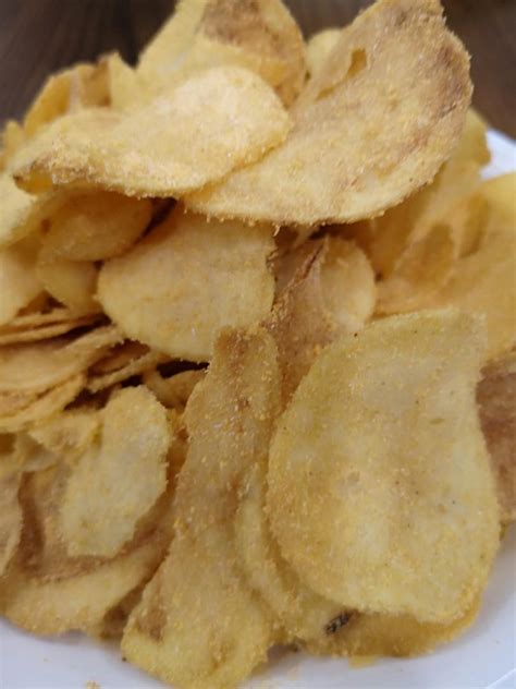 Homemade Potato Chips Kerepek Kentang Sedap Food Drinks Packaged