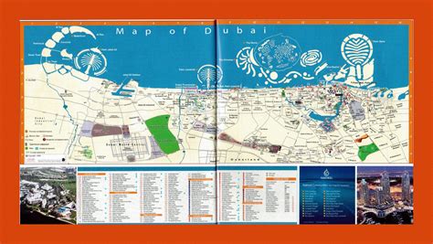 Tourist map of Dubai | Maps of Dubai | Maps of UAE (United Arab ...