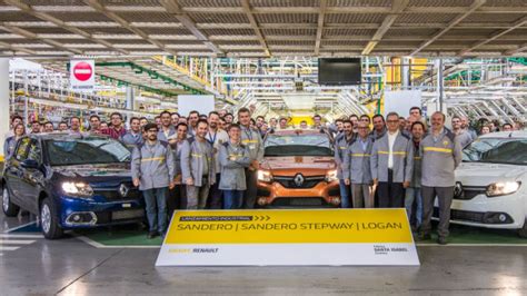 Los Renault Sandero Sandero Stepway Y Logan Ya Se Fabrican En La