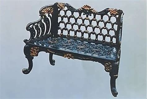 Ae Ca Cast Iron Garden Bench Lhotse At Rs Iron Garden