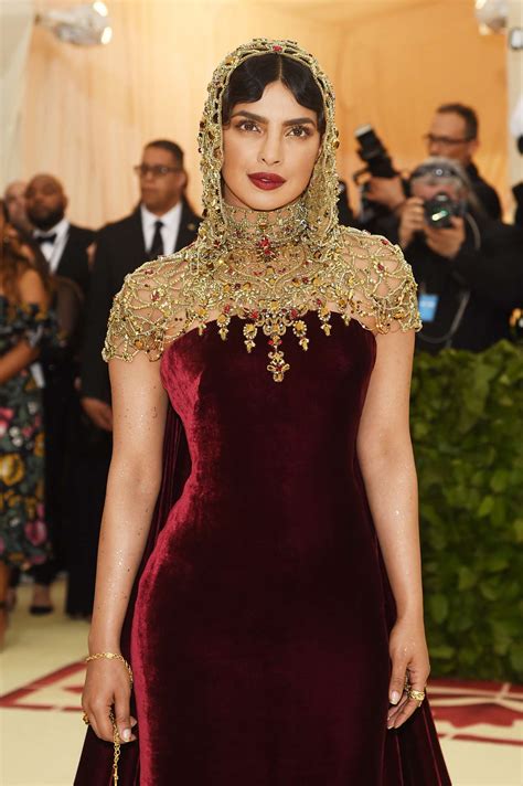 Priyanka Chopra 2018 Met Costume Institute Gala In Nyc Gotceleb