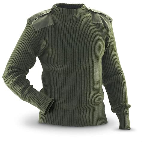 genuine usmc issue  wool commando sweater mcguire army navy