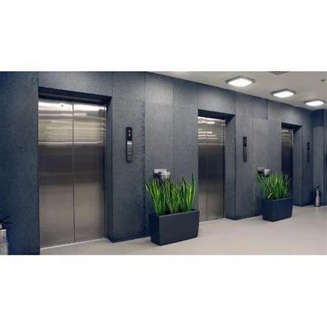 Stainless Steel And Mild Steel Kens Automatic Passenger Elevator