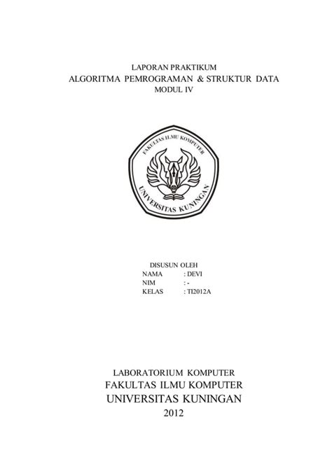 Laporan Praktikum Modul Iv Pdf