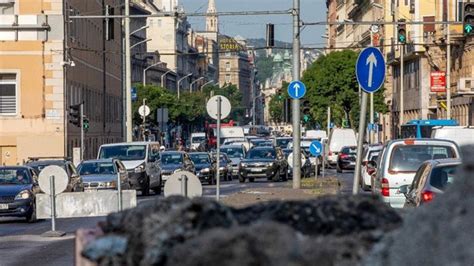 Készülhetnek az autósok hétfőtől kezdődik az igazi káosz Budapesten